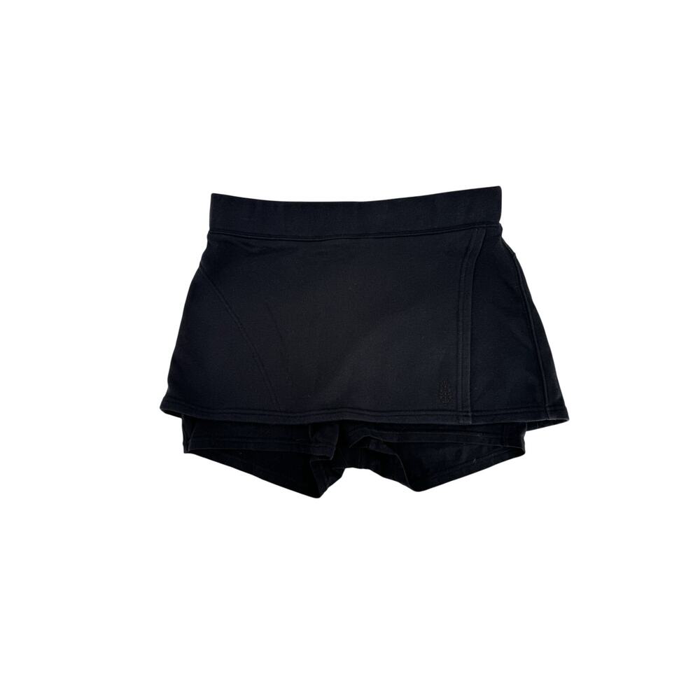 Free People Movement Black Faux Wrap Skort Size XL